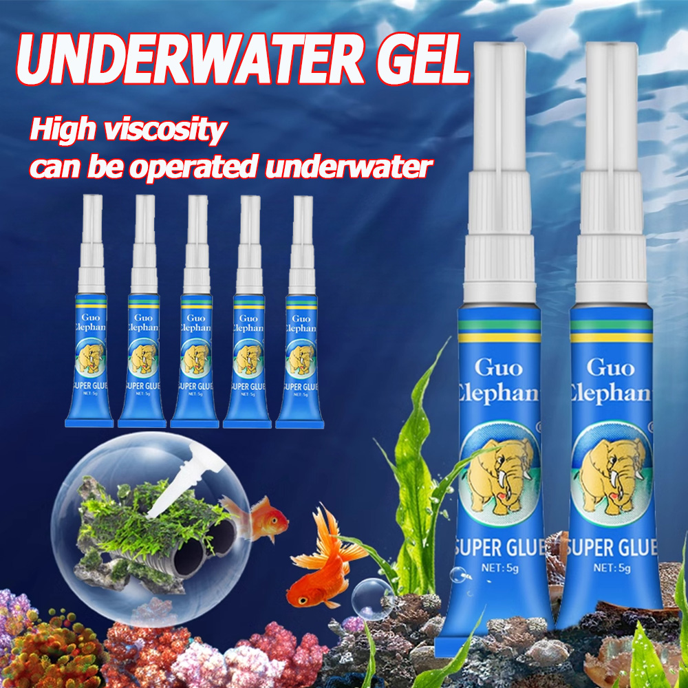 Aquarium Fish Quarantine - 3/5/10Pcs Fish Tank Landscaping Moss Glue