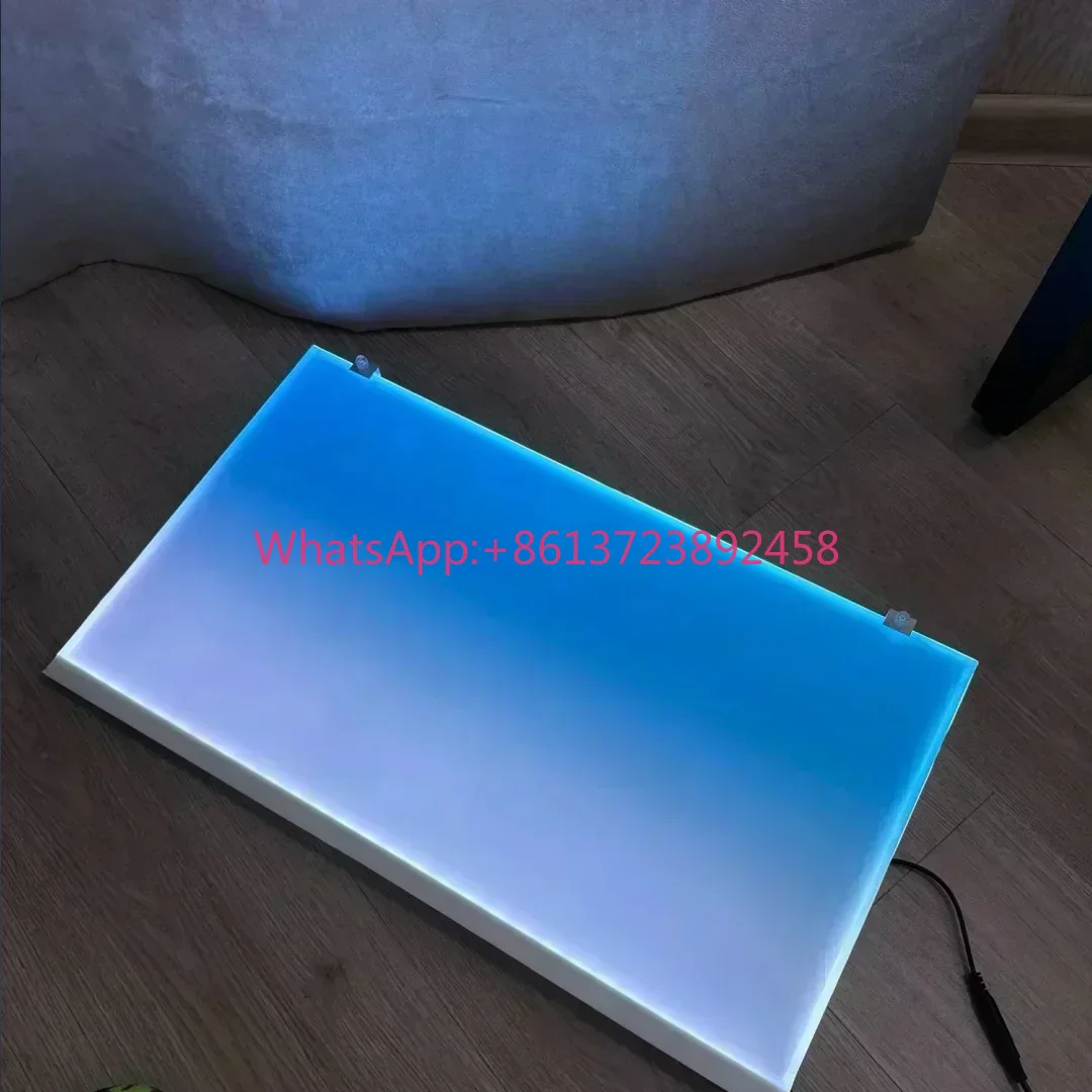 Aquarium Fish Colour - RGB Acrylic Fish Tank Backdrop Colourful