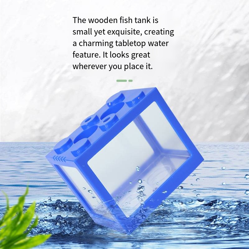 Novelty Block‑Shaped Mini Aqua - Aquarium Fish Names recension och pris