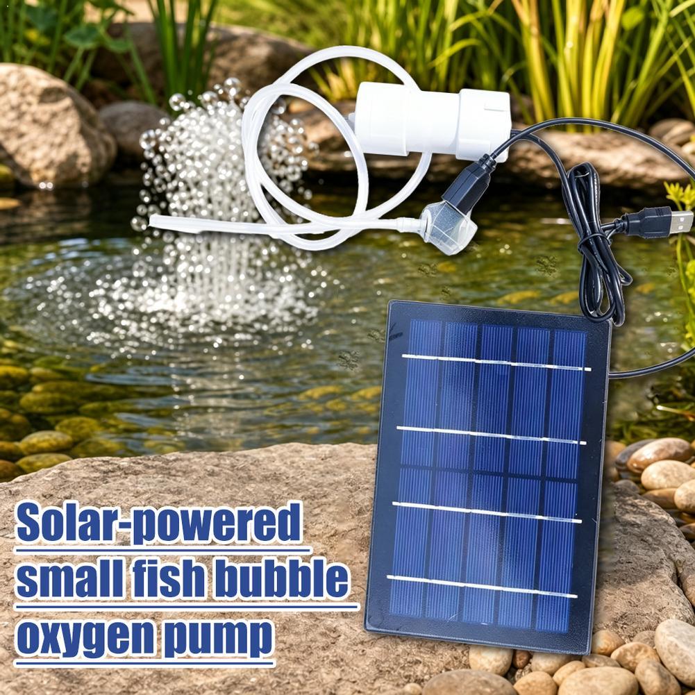 Solar Air Pump Aquarium Oxygen - Aquarium Fish Youtube recension och pris