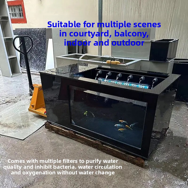 XL  Black Side-Filtered Fish T - Xl Aquarium Fish recension och pris