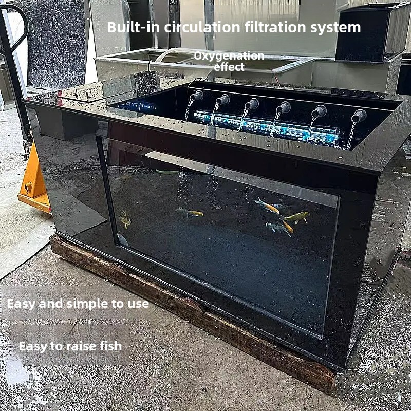 XL  Black Side-Filtered Fish T - Xl Aquarium Fish recension och pris