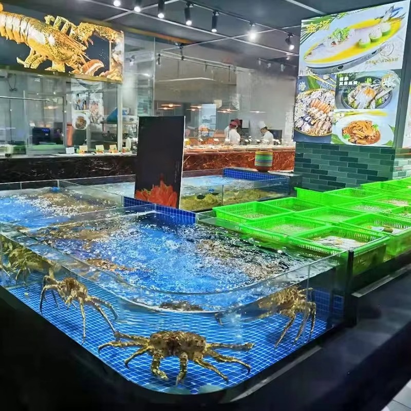 Square Glass Freshwater Fish T - Aquarium Xxl recension och pris
