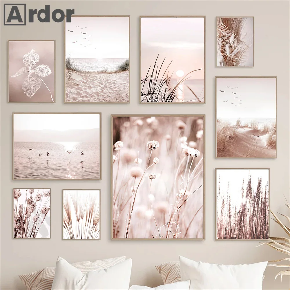 Beige Pink Landscape Posters P - Live Plant Fertilizer recension och pris