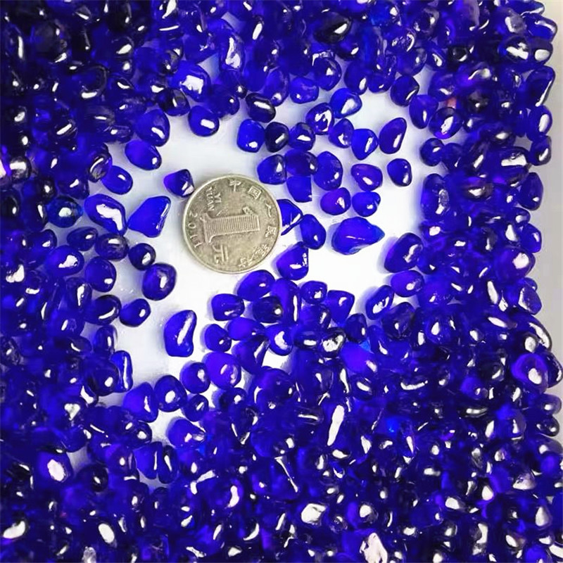1000g blue Glass Gravel Colour - Aquarium Fish Colour recension och pris
