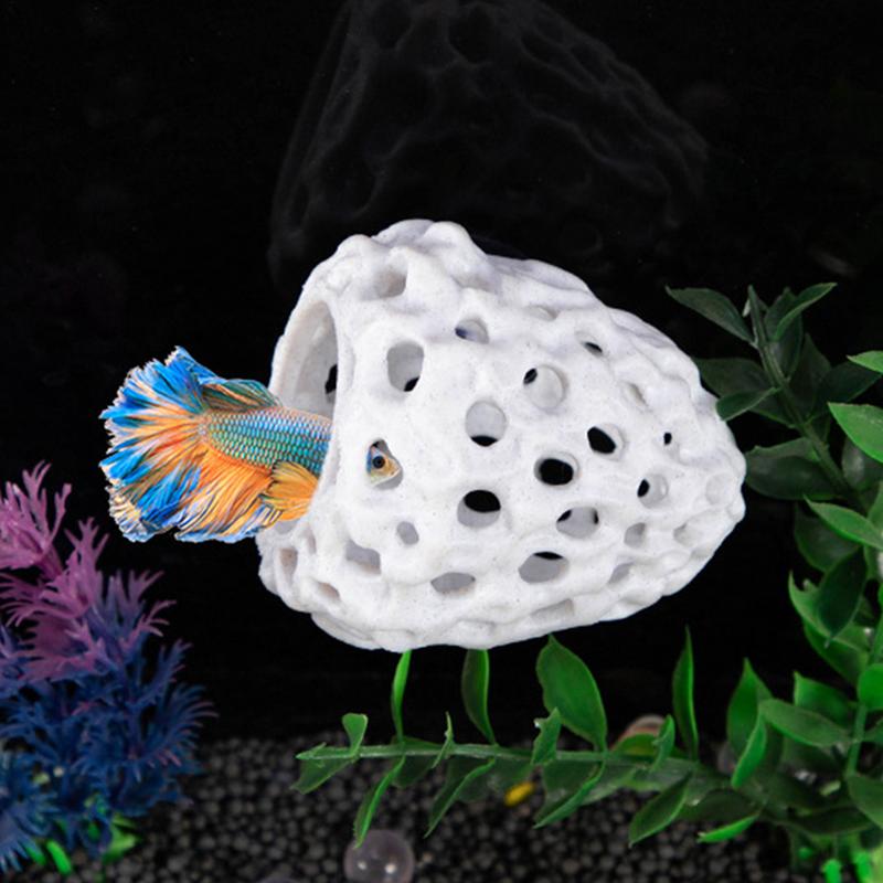 Irregular Aquarium Decoration  - Aquarium Fish Hiding Spot recension och pris