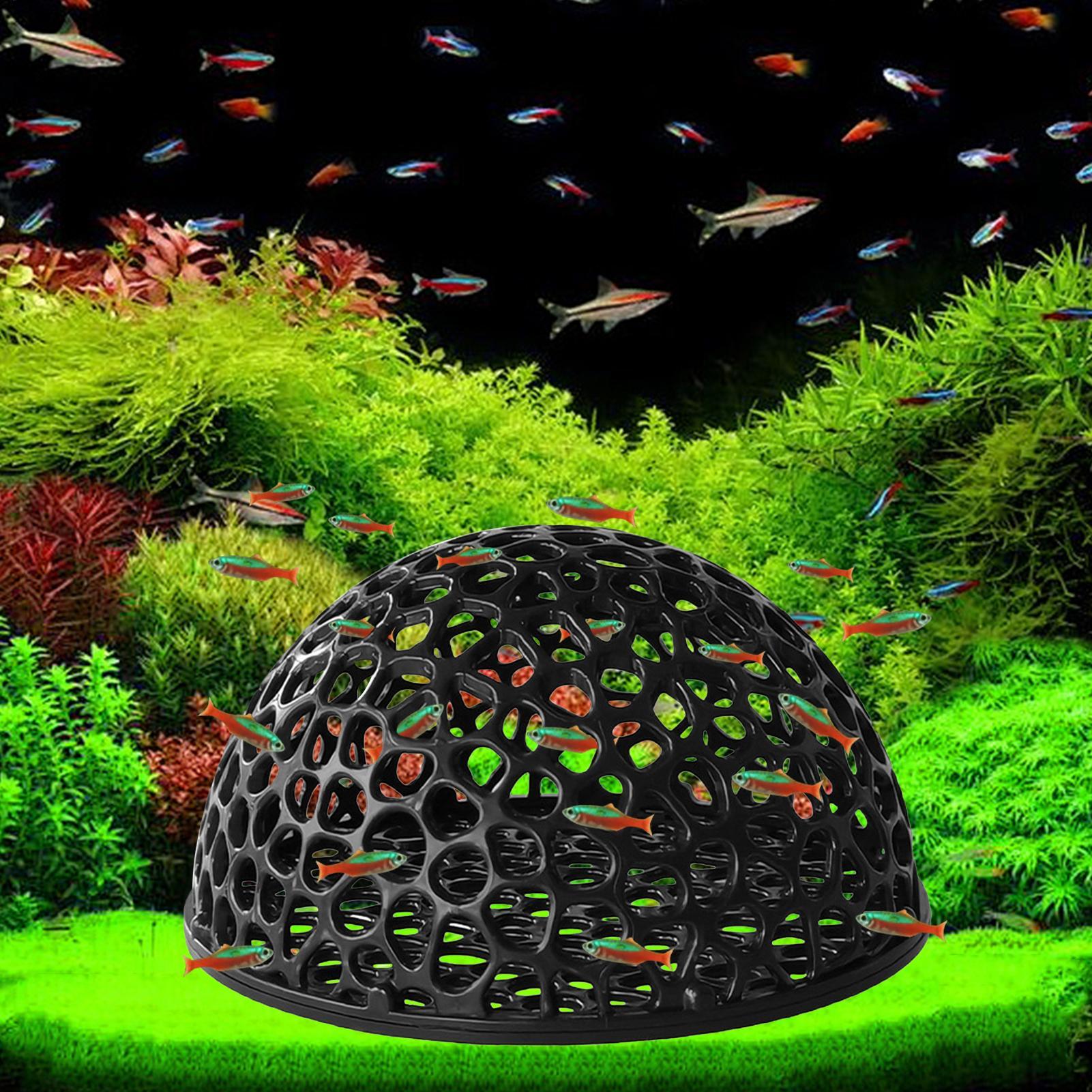 Aquarium shrimp house Cave Min - Aquarium Fish Hiding Spot recension och pris