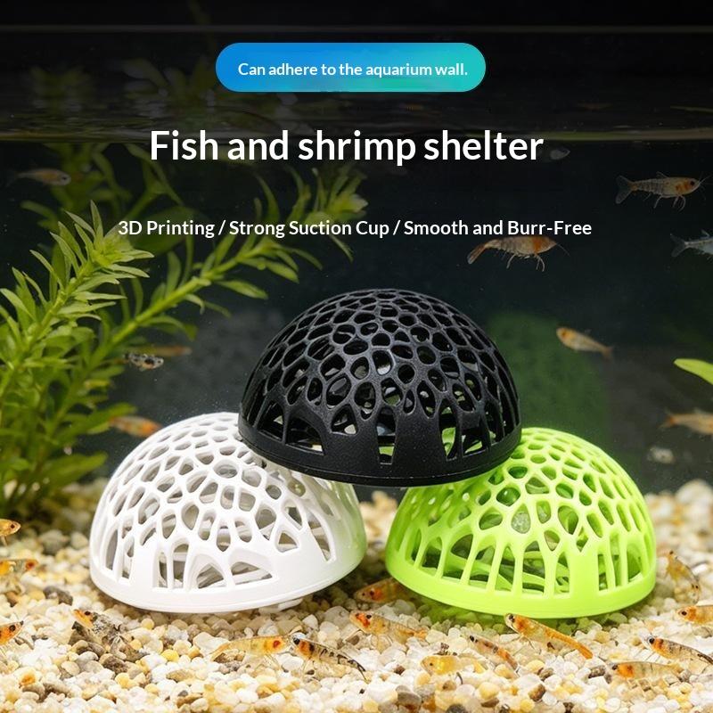 Aquarium shrimp house Cave Min - Aquarium Fish Hiding Spot recension och pris
