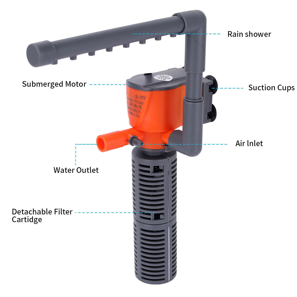 Xilong XL-666/777A Mini Pumpin - Xl Aquarium Fish recension och pris