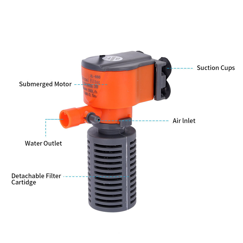 Xilong XL-666/777A Mini Pumpin - Xl Aquarium Fish recension och pris