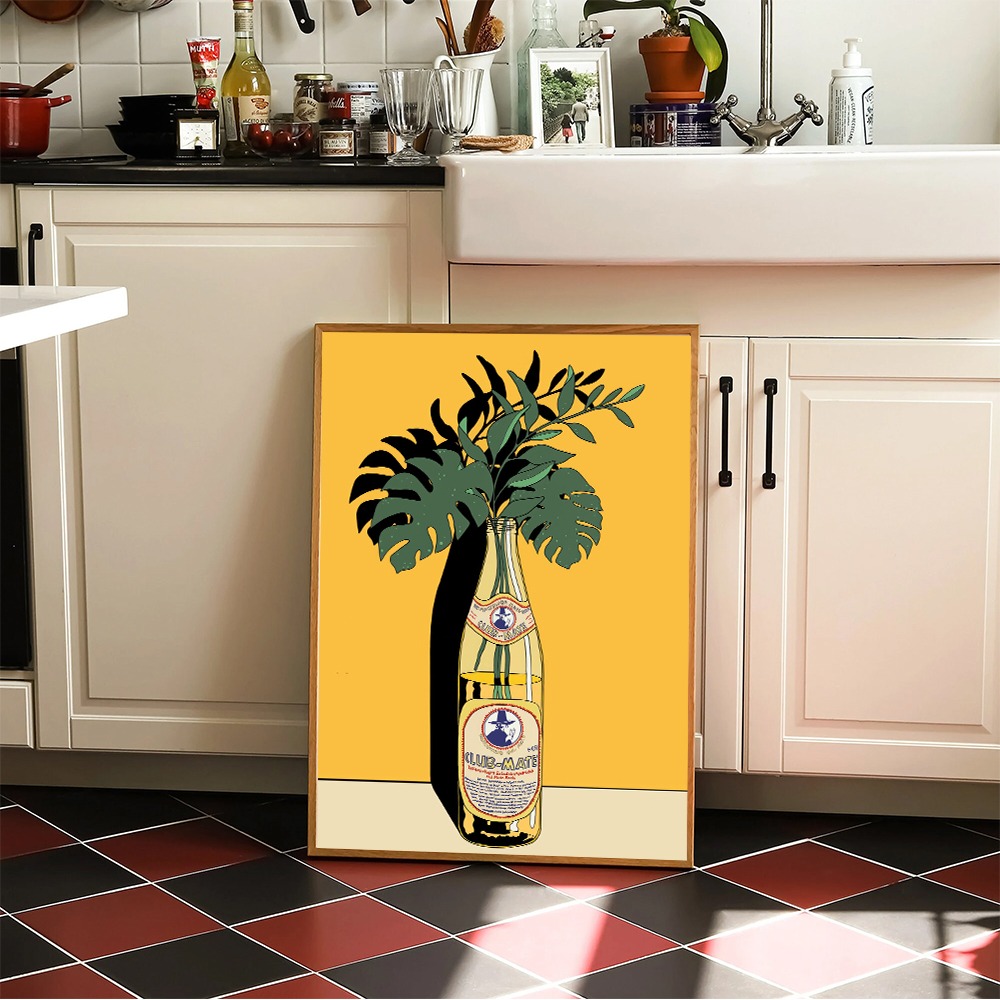 Club Plant Canvas Poster-Frame - Live Plant Fertilizer recension och pris
