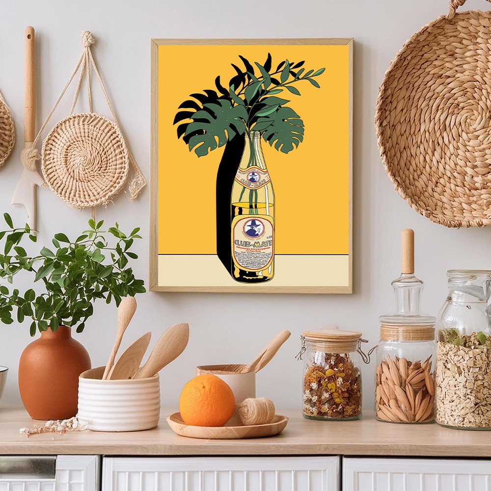 Club Plant Canvas Poster-Frame - Live Plant Fertilizer recension och pris