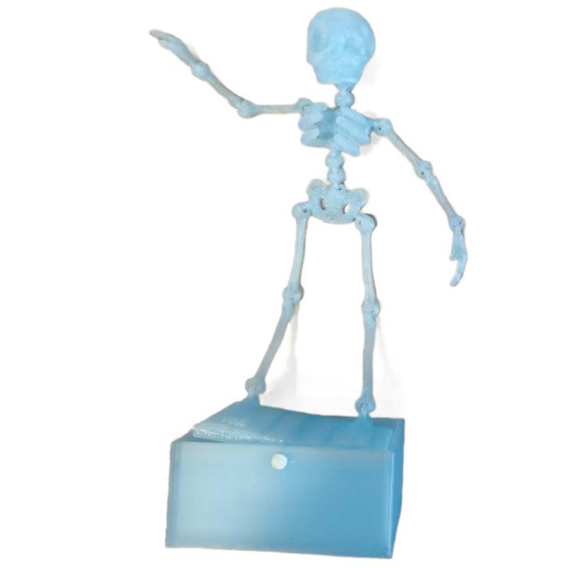 3D Printed Dancing Skeleton Aq - Aquarium Fish Youtube recension och pris