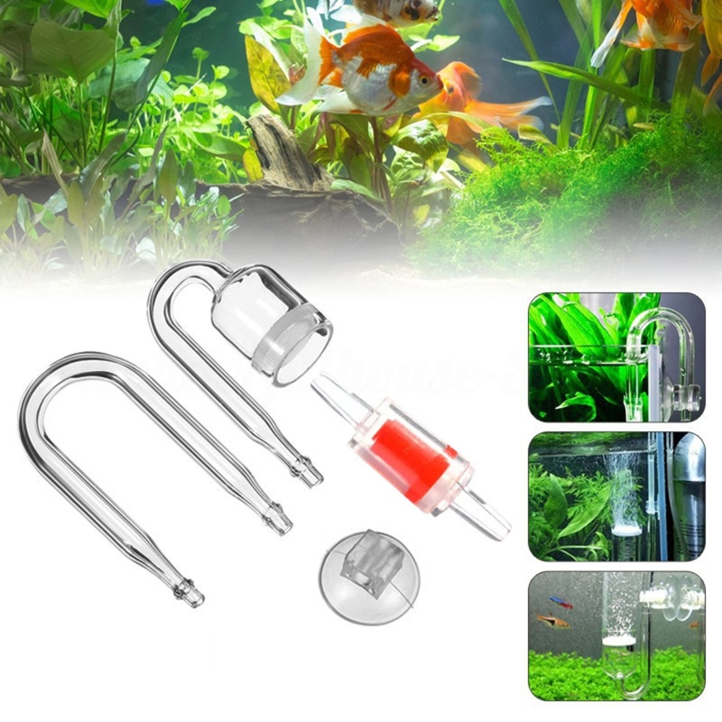 4pcs Set DIY CO2 Diffuser For  - Aquarium Fish Quarantine recension och pris